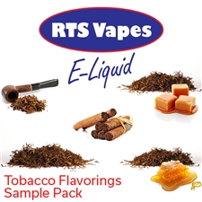 RTS Vapes E-Liquid - Tobacco Flavorings Sample Pack